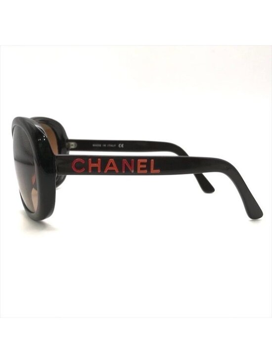 Chanel Logo Sunglasses Eyewear Brown main image 8